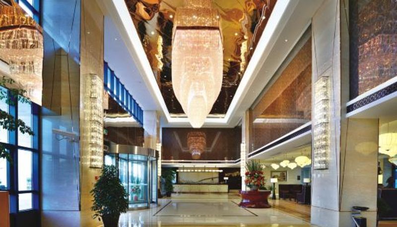 Rezeption - Scholars Hotel (Tongzhou Bay Business Center Yacht Club)