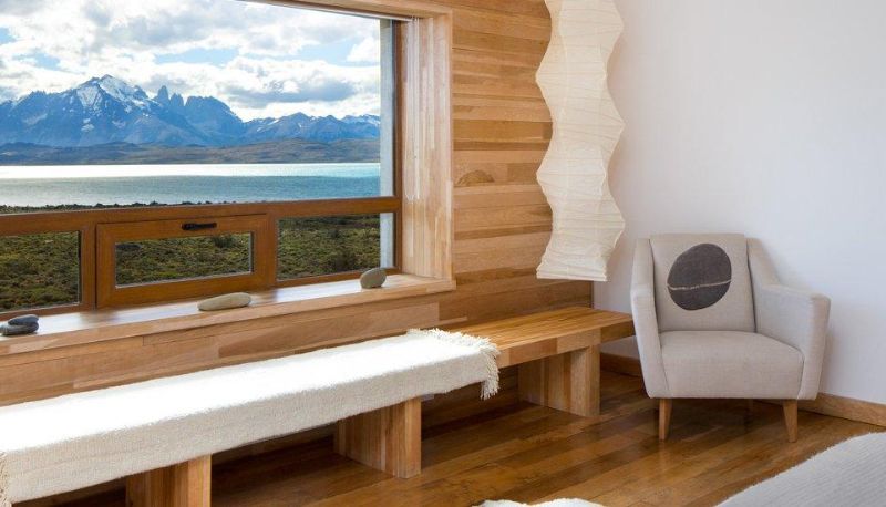 Widok na zewnątrz - Tierra Patagonia Hotel   Spa