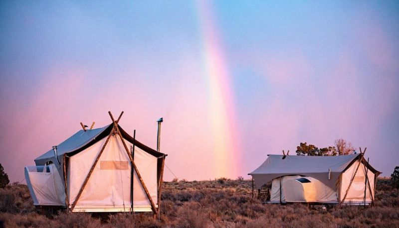 Hotel Außenbreich - Under Canvas Grand Canyon