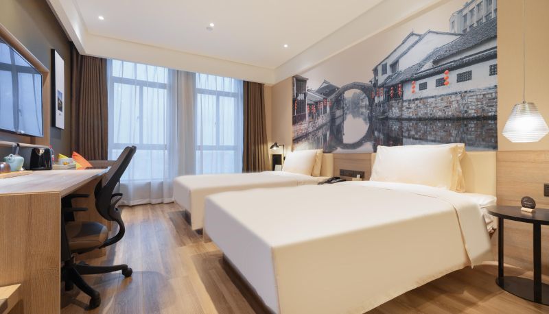 Pokój typu business - Atour Hotel Changxing Central Plaza Huzhou Changxing Central Plaza