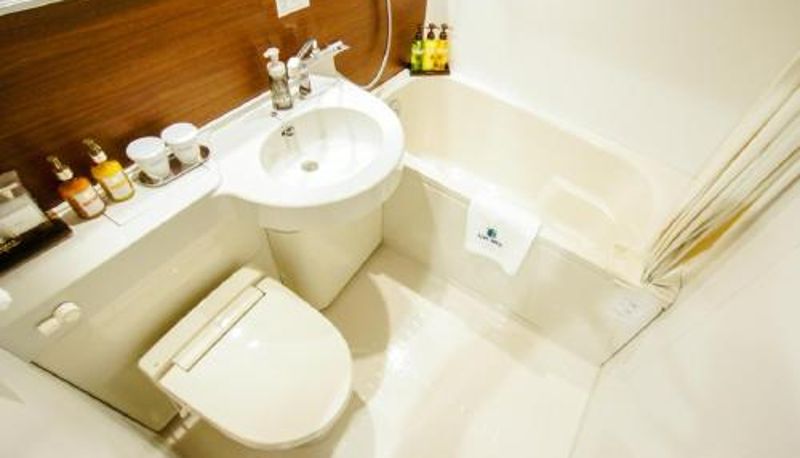 Badezimmer - HOTEL LiVEMAX Gifu Hashima Ekimae