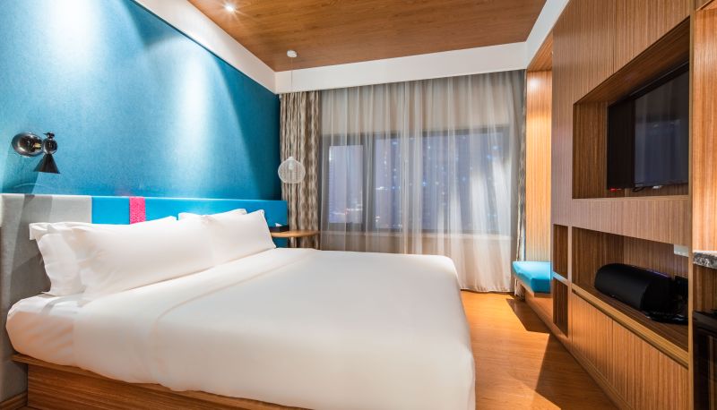 Zimmer - Orange Hefei Huaihe Road Pedestrian Street Hotel