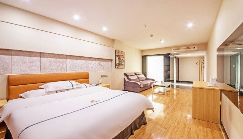 Zimmer - Yilai boutique Anqing BaBaiBan Milan Holiday Hotel