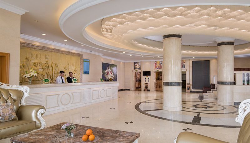 Hall - Vienna Hotel Inner Mongolia Hohhot Railway Station Gong Zhu Fu Subway Station Hohhot City Stadium