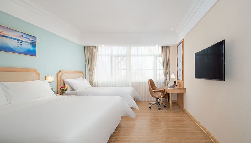 Zimmer - Vienna SanHao Hotel(Beijing Shijingshan Wandaxi Shougangyuan Gucheng subway station Hotel) Beijing Shijingshan Wandaxi Ancient City Subway