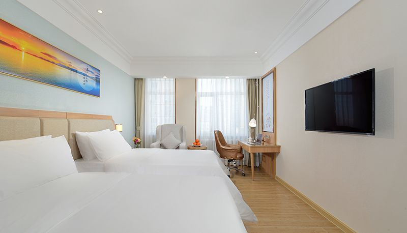 Zimmer - Vienna SanHao Hotel(Beijing Shijingshan Wandaxi Shougangyuan Gucheng subway station Hotel) Beijing Shijingshan Wandaxi Ancient City Subway