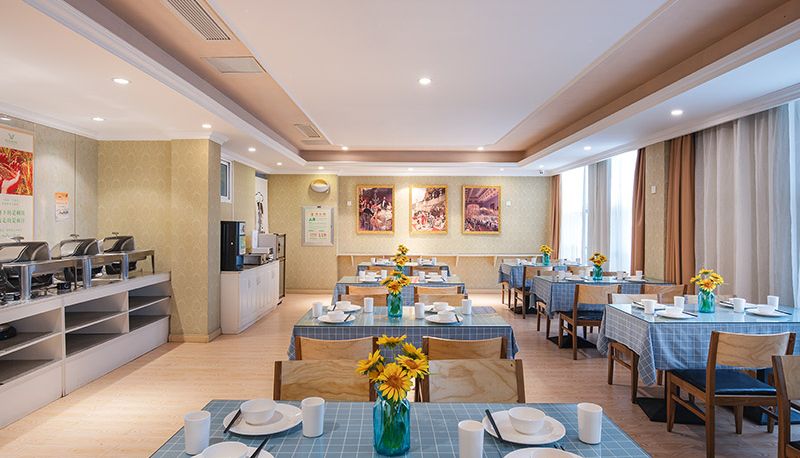 Restaurant - Vienna SanHao Hotel(Jiangsu Xuzhou Qianlong Yuyuan Hotel) Xuzhou Jiawang Qianlong Royal Garden