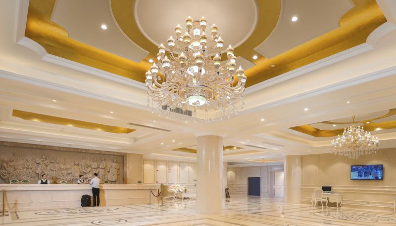 Hall - vienna hotel(Anhui Suzhou Sixian Gymnasium Hotel) Anhui Suzhou Sixian Stadium