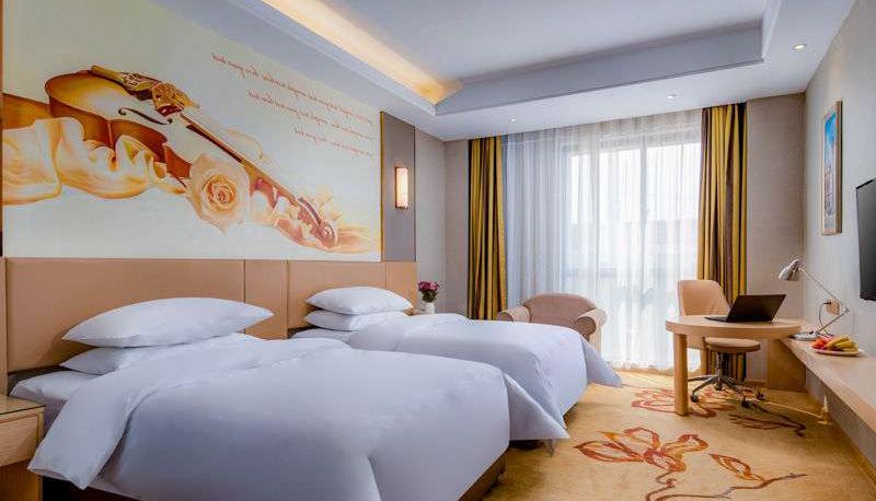 Pokój - vienna hotel (Anhui Fuyang Funan white collar apartment Hotel) Anhui Fuyang Funan White Collar Apartment