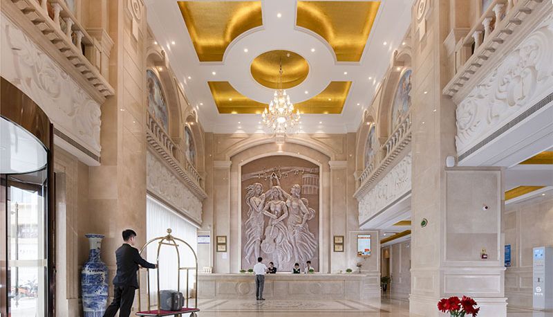 Hall - vienna hotel(Anhui  Taihe Baitai  Xingma  International Hotel) Anhui Taihe Baitai Xingma International