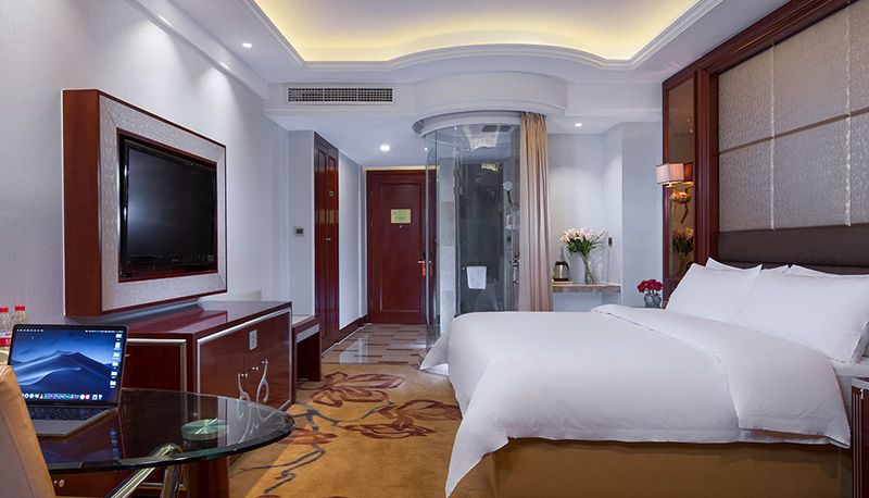 Zimmer - Vienna Classic Hotel(Wuhu High Speed Railway Station Hotel) Anhui Wuhu Railway Station