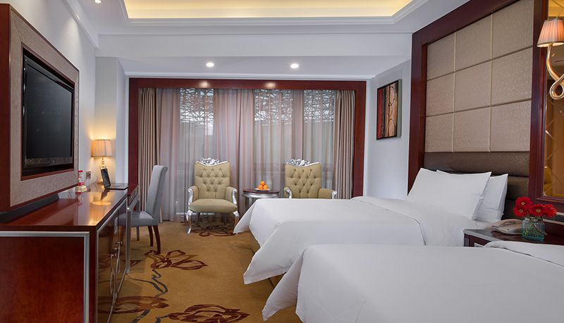 Zimmer - Vienna Classic Hotel(Wuhu High Speed Railway Station Hotel) Anhui Wuhu Railway Station