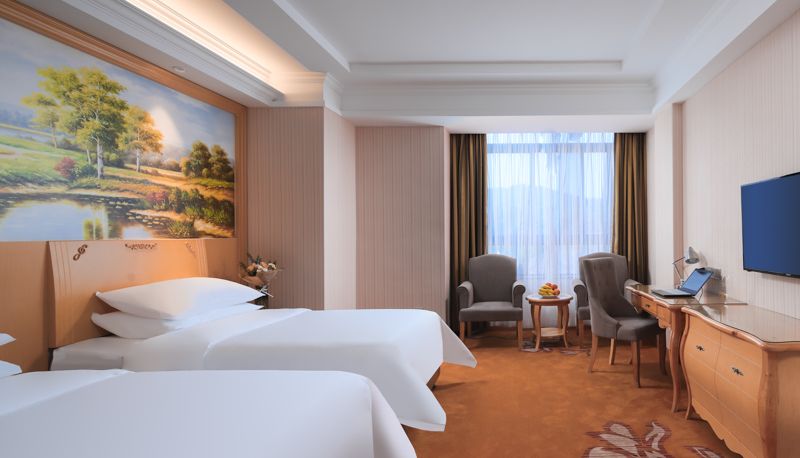 Außenansicht - vienna hotel(High-speed Rail Branch.Jixi Hotel) Anhui Jixi Railway Station