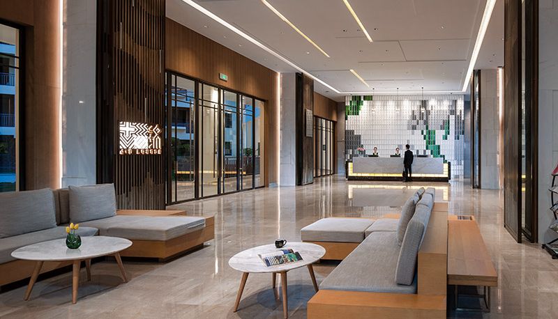 Hall - Vienna International Hotel  Hainan Baoting Center Qixian Plaza, Baoting