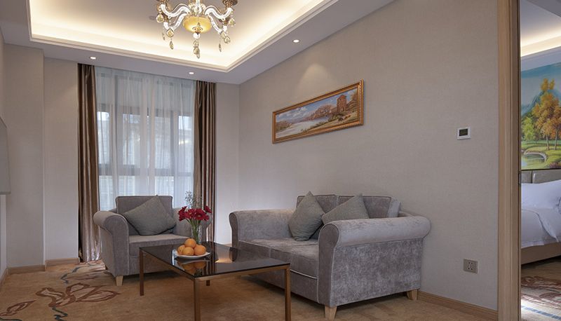 Zimmer - Vienna International Hotel Guangxi  Yulin Zhongdi Holiday Inn, Zhongding Park
