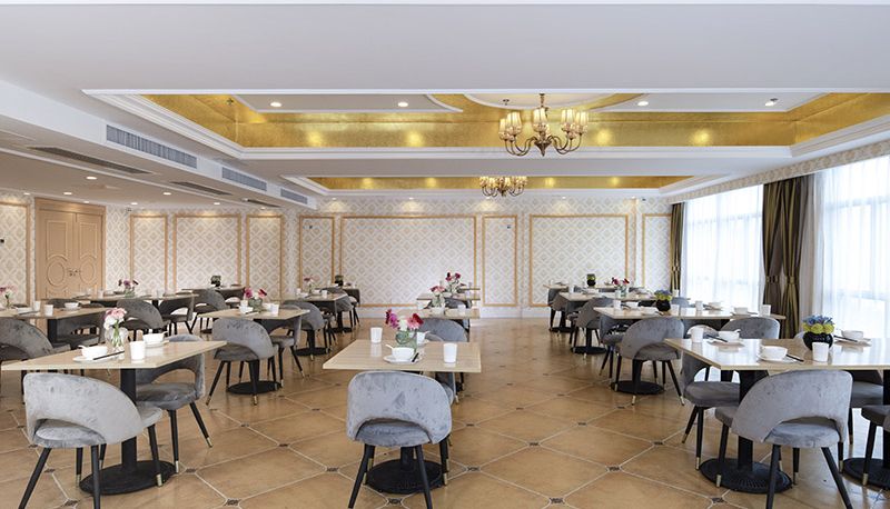Restaurant - vienna hotel (Guangxi Lingshan Diwang International Hotel) Guangxi Lingshan Diwang international