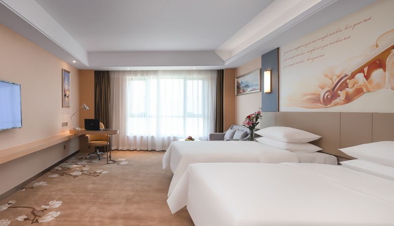 Chambre - Vienna International HotelNanning University Road Nanning Xiangsihu University Chengnan Vocational College station