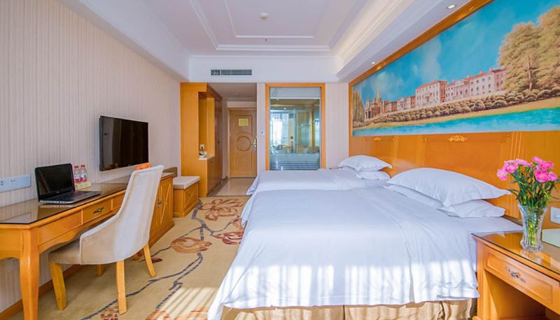 Zimmer - Vienna Zhihao Hotel Xianning hot spring center flower bed shop hot spring store, Ganhe Avenue, Xianning
