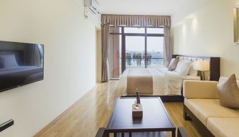 Widok wnętrza - Sweetome Resorts Qingcheng Shanju