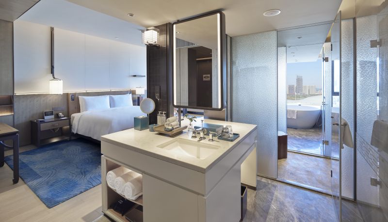 Zimmer - HUALUXE Hotels and Resorts NANJING YANGTZE RIVER