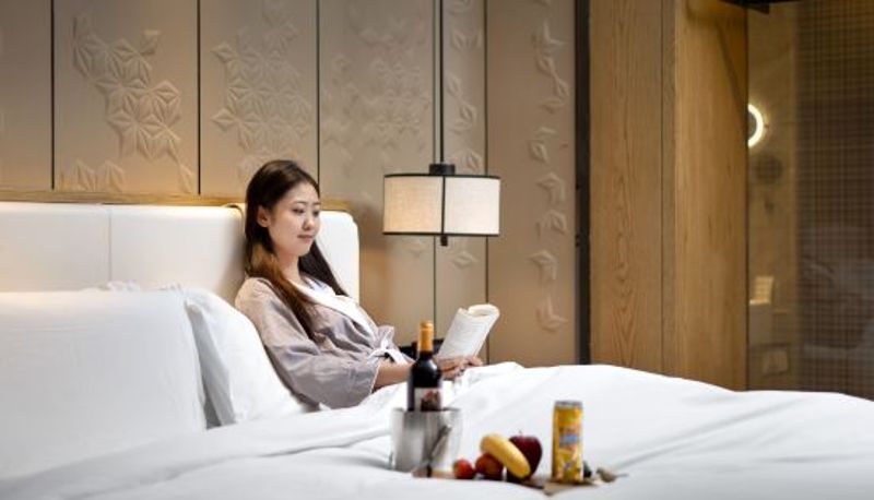 Vista interna - Daqing Royal Maple Hotel (Saltu Dawn Lake Shop )