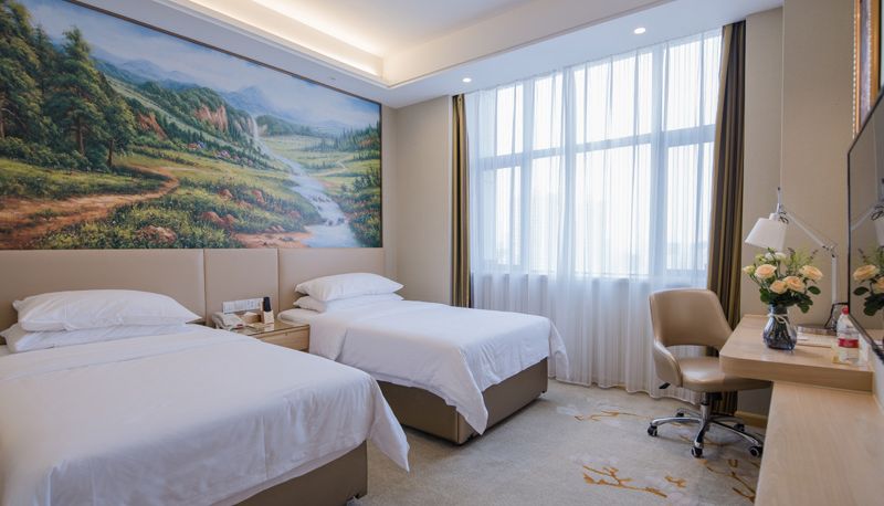 Zimmer - Vienna International Hotel Wuhan Wangjiawan Tieqia Wuhan Wangjiawan Tieqiao Square