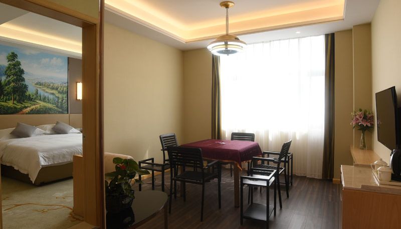 Zimmer - Vienna International Hotel Wuhan Wangjiawan Tieqia Wuhan Wangjiawan Tieqiao Square
