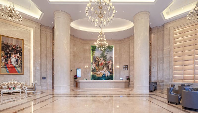 Lobby - Vienna International Hotel Lanzhou Zhongchuan airp Lanzhou Zhongchuan Airport Flagship