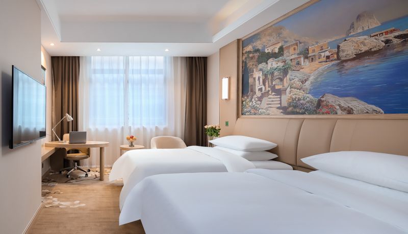 Chambre - Jiangsu) Vienna International Hotel (Nantong Hai'an High Speed Rail Station Store Hai'an High Speed Railway Station
