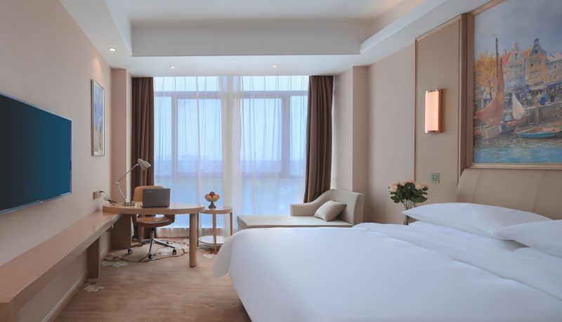 Chambre - Jiangsu) Vienna International Hotel (Nantong Hai'an High Speed Rail Station Store Hai'an High Speed Railway Station