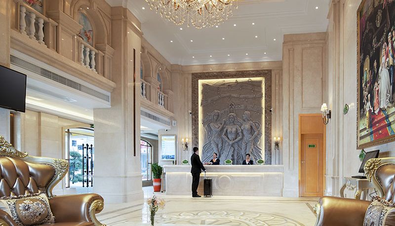 Außenansicht - Vienna SanHao Hotel (Guangdong Huizhou Boluo Gongzhuang Hotel) Boro House