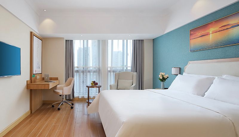 Zimmer - Vienna SanHao Hotel(Anhui Feixi Greenland New Metropolis Hotel )