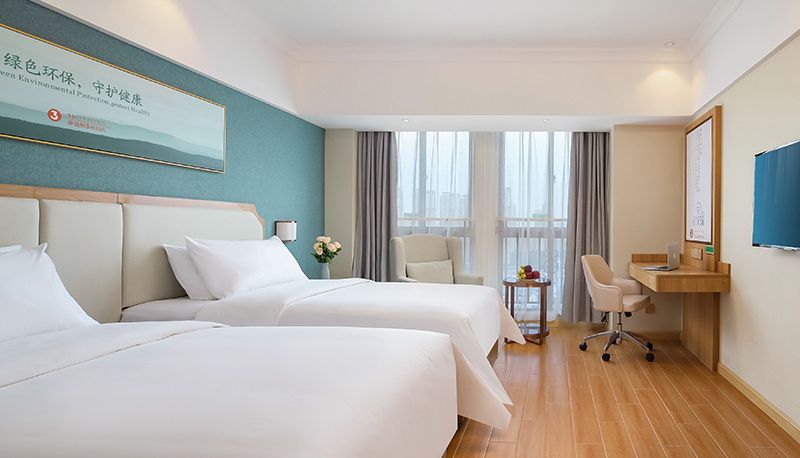 Zimmer - Vienna SanHao Hotel(Anhui Feixi Greenland New Metropolis Hotel )