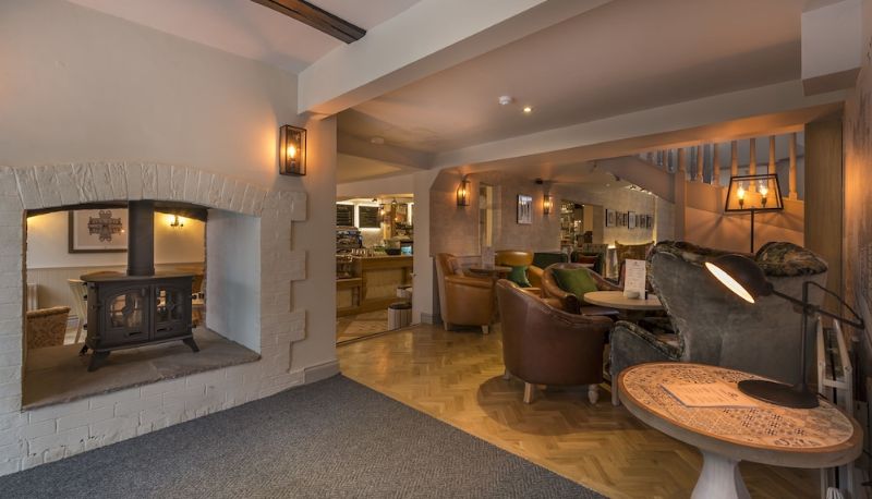 Hall - Berkshire  Hungerford The Three Swans Hotel