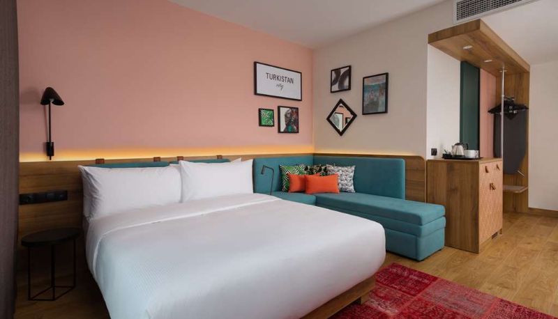 Zimmer - Hampton by Hilton Turkistan