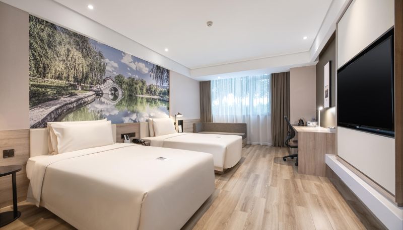 Zimmer - Xi'an Xianyang International Airport Atour Hotel Xian Xianyang International Airport