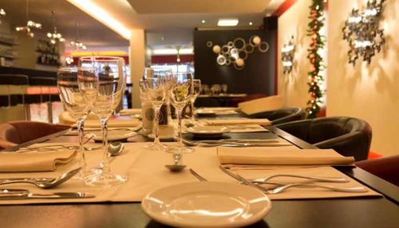 Sala de pequeno-almoço no restaurante - Hotel De Croone