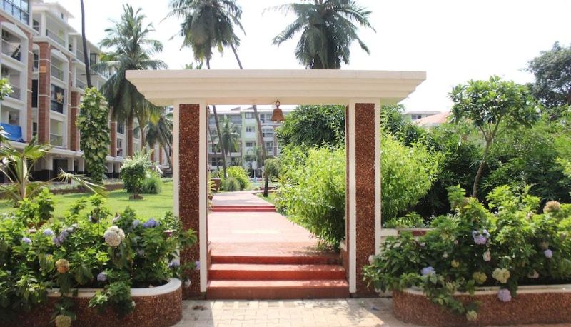 Buitenruimte van het hotel - OYO 9885 Home Exotic 1 BHK Candolim