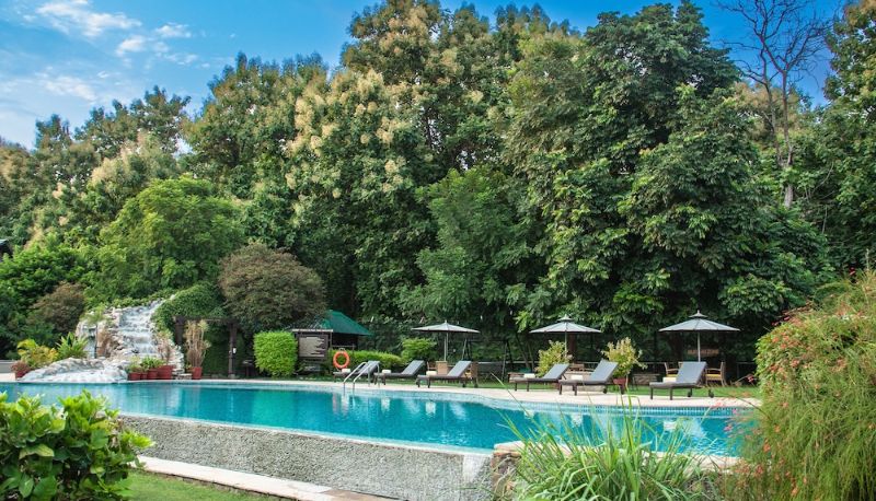 Piscina - Aahana Resort & Spa - Jim Corbett