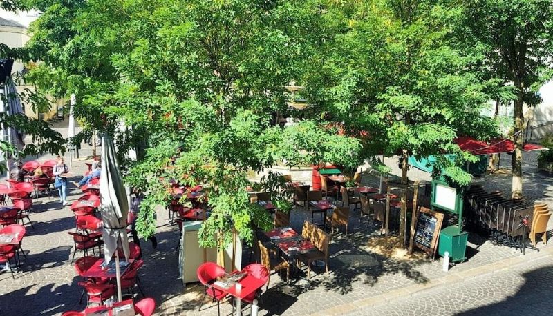Area esterna dell'hotel - L'hôtel du Café des Arts