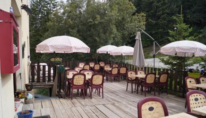 Frühstücksraum innerhalb des Restaurants - Hotel - Restaurant Le Blanchon