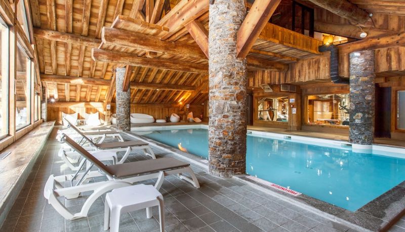 Piscina - Résidence Pierre & Vacances Premium Les Fermes de Méribel