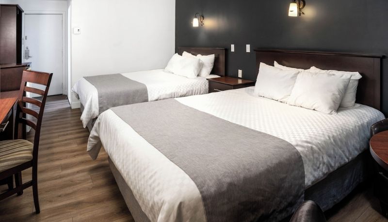 Standaardkamer - Hotel Marineau La Tuque Centre