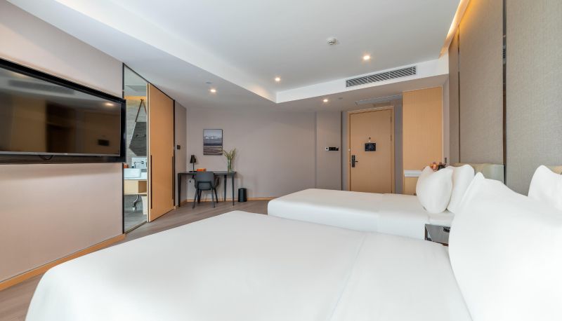 Zimmer - Zhuhai Gongbei Fuhuali Huanyucheng Atour Hotel Zhuhai Gongbei Fuhuali ATOUR Hotel