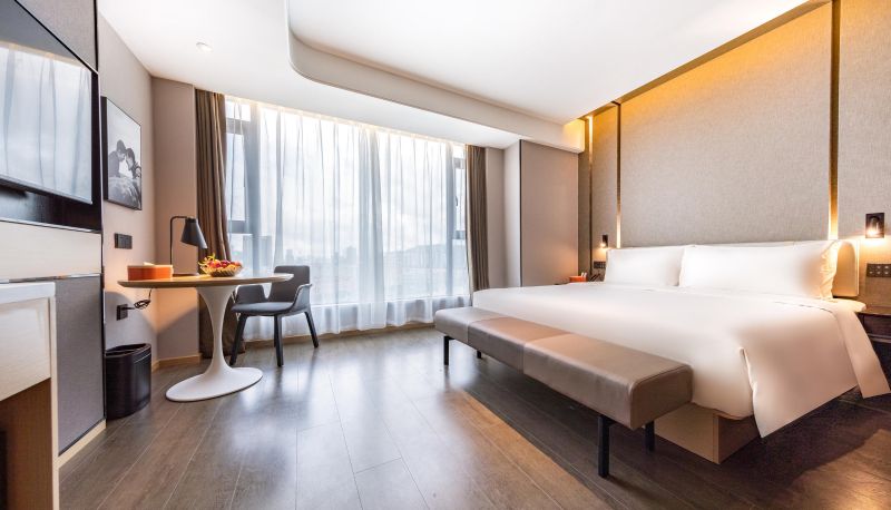 Zimmer - Zhuhai Gongbei Fuhuali Huanyucheng Atour Hotel Zhuhai Gongbei Fuhuali ATOUR Hotel