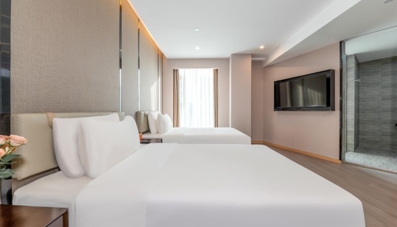 Zimmer - Zhuhai Gongbei Fuhuali Huanyucheng Atour Hotel Zhuhai Gongbei Fuhuali ATOUR Hotel