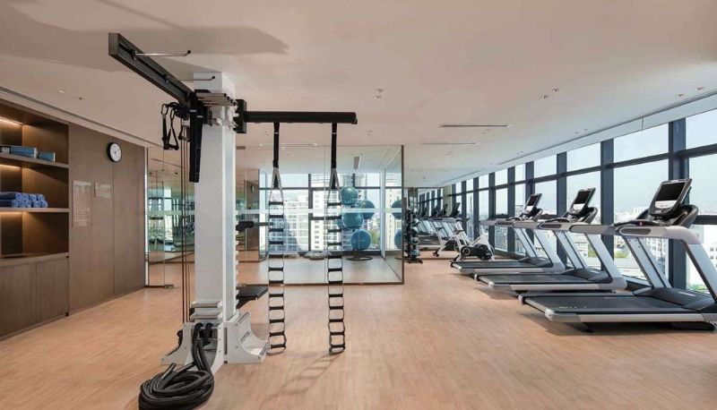 Centrum odnowy biologicznej i fitness - Hampton by Hilton Yangzhou Yangtze River
