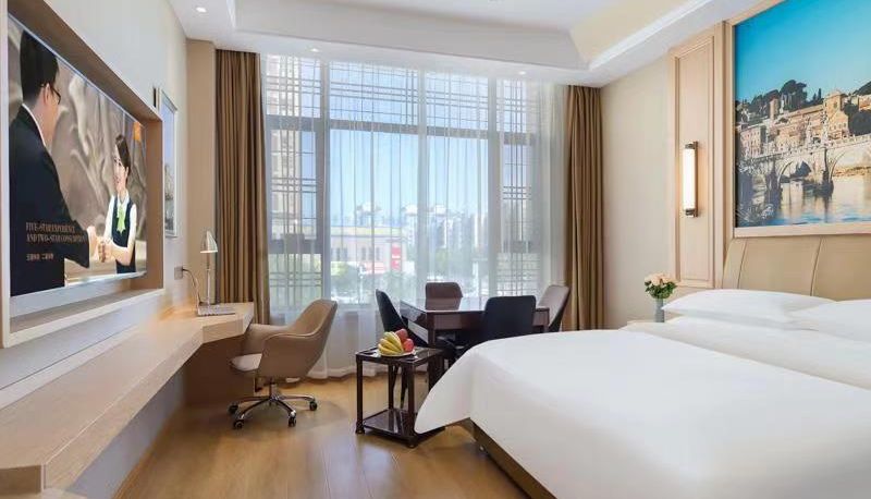 Zimmer - Vienna Hotel 5.0 Yancheng Dongtai Wanghai West Road