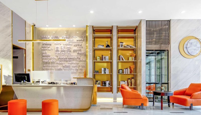 Hall - Magnotel Dandong Tianci Vigor City Jinshan Street Hotel