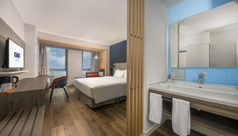Zimmer - Holiday Inn Express MEISHAN DONGPO by IHG